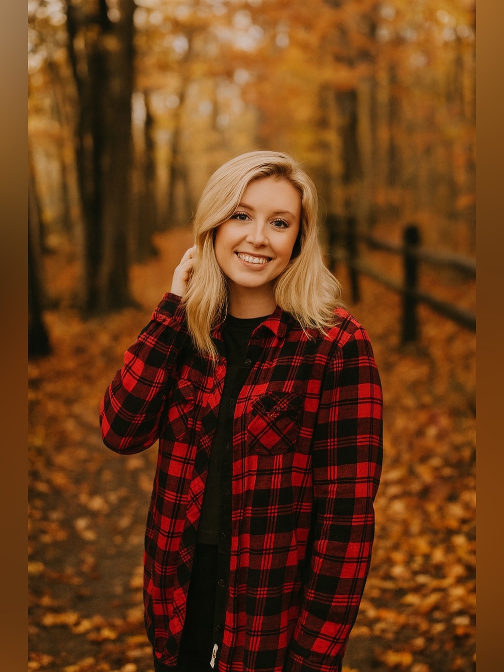 Weatherproof Red and Black Plaid Flannel Shirt